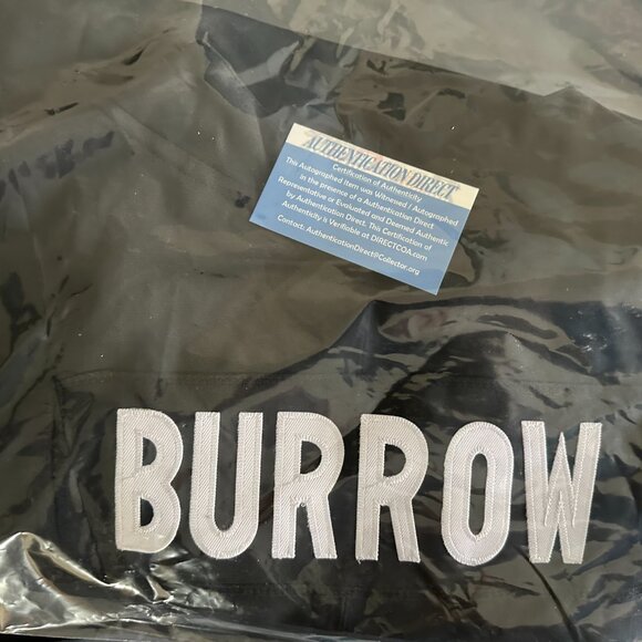 JOE BURROW SIGNED CINCINNATI BENGALS QB AUTOGRAPHED NIKE JERSEY w/COA - XXXL 847 - Picture 7 of 10